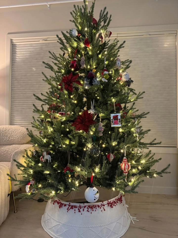 CANVAS Pre-Lit Noelle Fraser Upswept Christmas Tree, 500 LED - photo 3