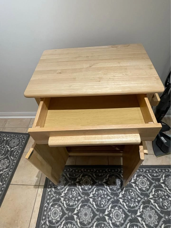 Baca Solid Wood Kitchen Cart - photo 4