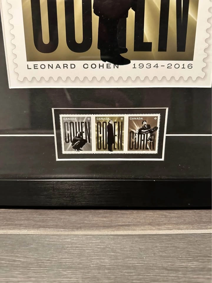 Leonard Cohen Framed Stamps - photo 4