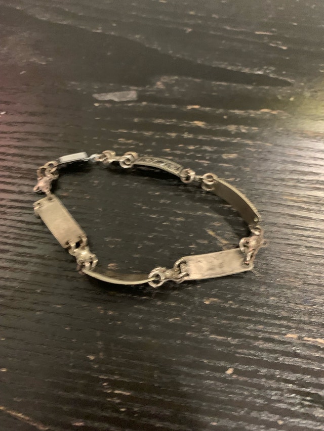 Vintage Metal Link Bracelet - photo 2