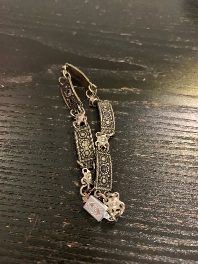Vintage Metal Link Bracelet - photo 3