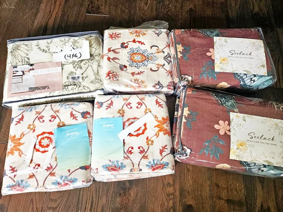 Brand New 5x7, 6x4, 5x3 Area Rugs
