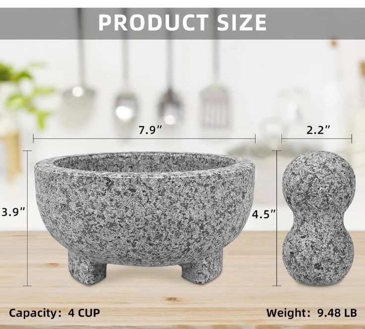 Granite Mortar and Pestle Set - New - photo 4