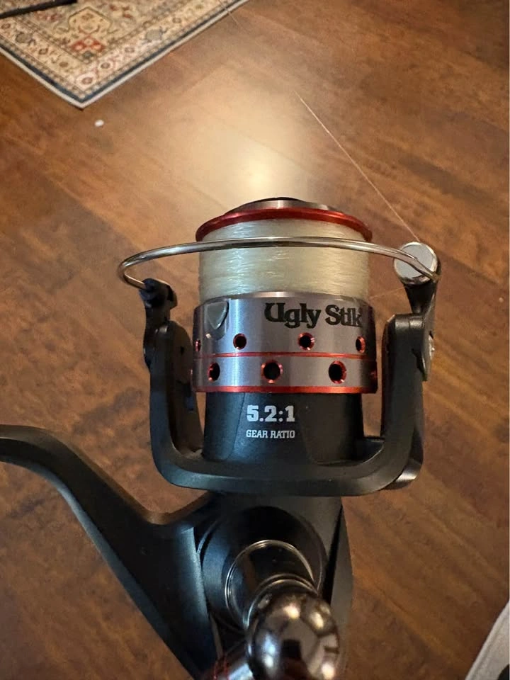 Ugly Stik Spinning Rod & Reel Combo + Rod Straps - photo 2