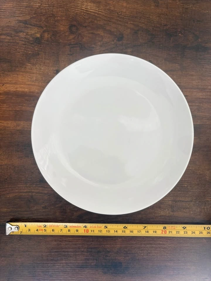 Set of 8 White Side Plates / Salad Plates – Ashford Collection – - photo 2