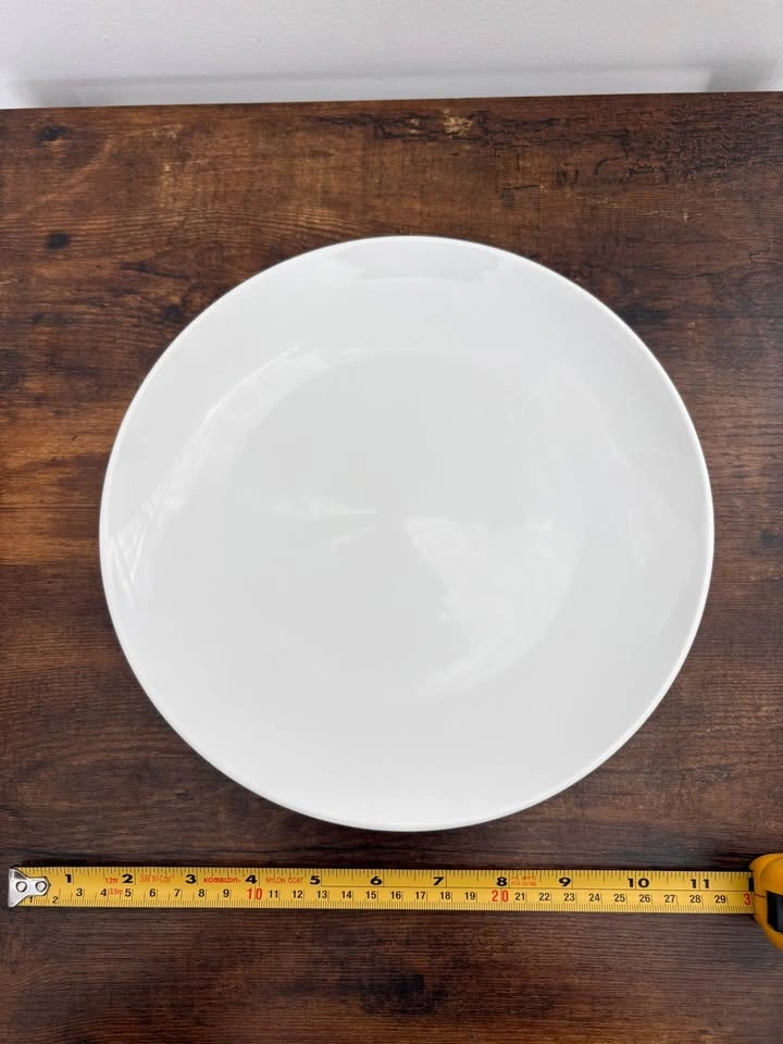 Set of 8 White Dinner Plates – Ashford Collection – 11” - photo 2