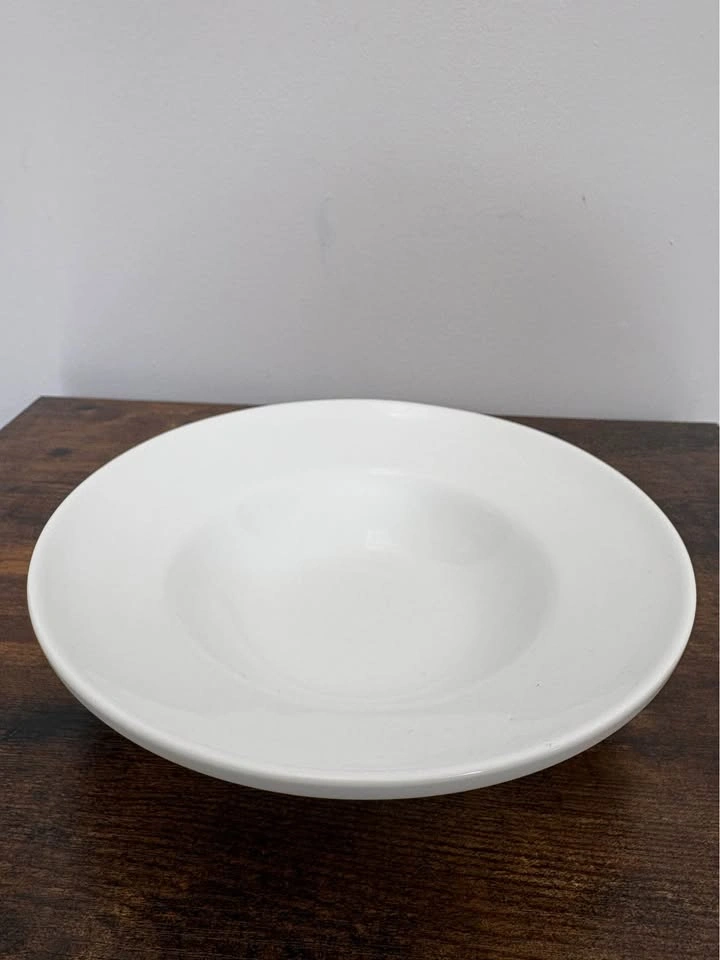 Set of 8 White Soup Bowls – Oxford Collection – 9” - photo 3