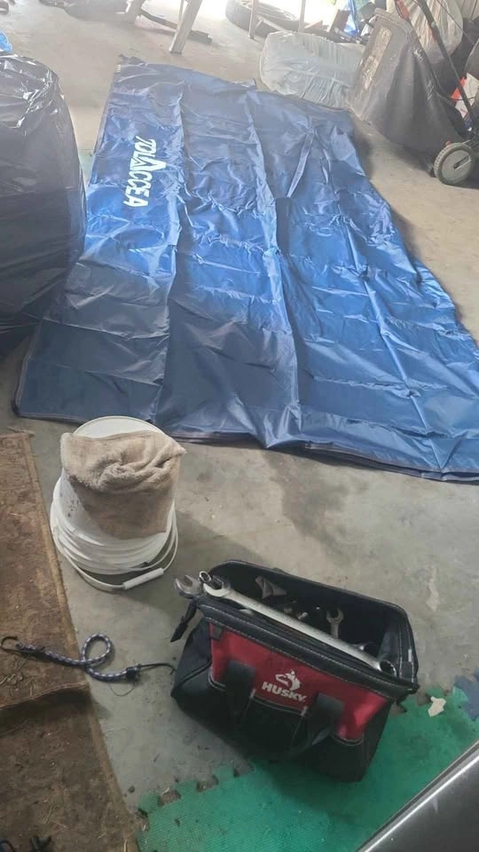 Tolaccea Waterproof Picnic Blanket/tarp, 109" x 116" - photo 2