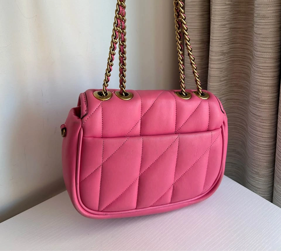 Coach Madison Pink Shoulder Bag in Quilted Leather - photo 5