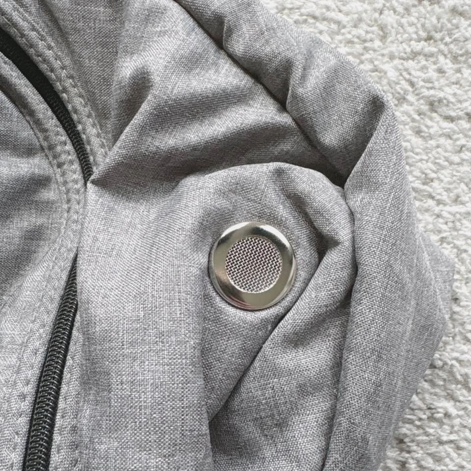 Baby winter car seat cover with zipper access - photo 4