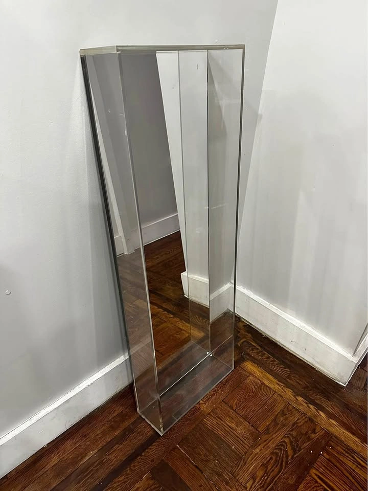Mirror with acrylic frame