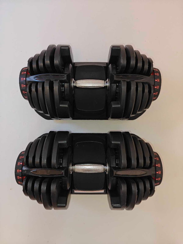 90 Lb Adjustable Dumbbell Set - photo 2