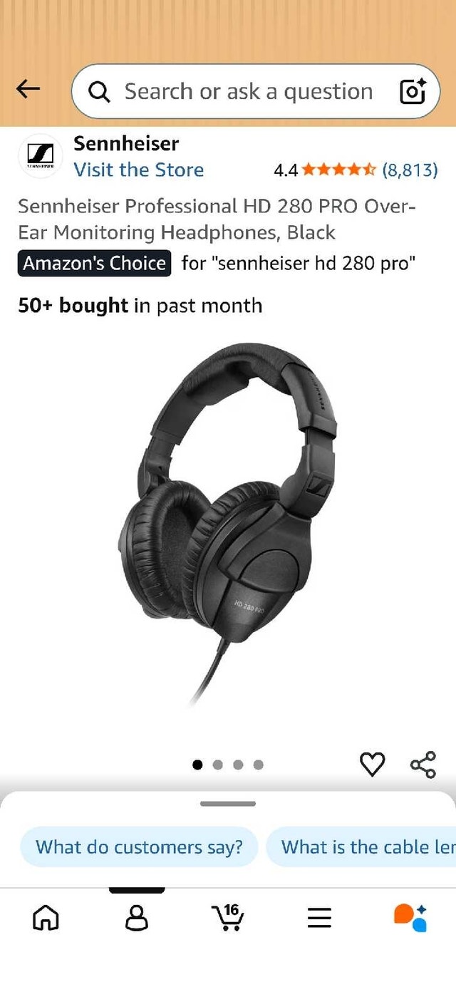 Brand New Sennheiser Professional HD 280 PRO Over-Ear Headphones - photo 2