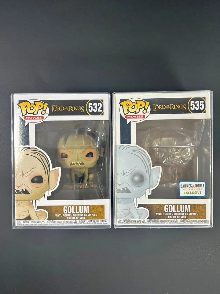 Gollum Funko Pop Lot (No.532 & No.535) - Lord of the Rings