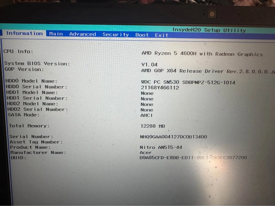Acer Nitro 5 — Ryzen 5 / GTX 1650 / 12GB RAM / 144Hz - photo 4