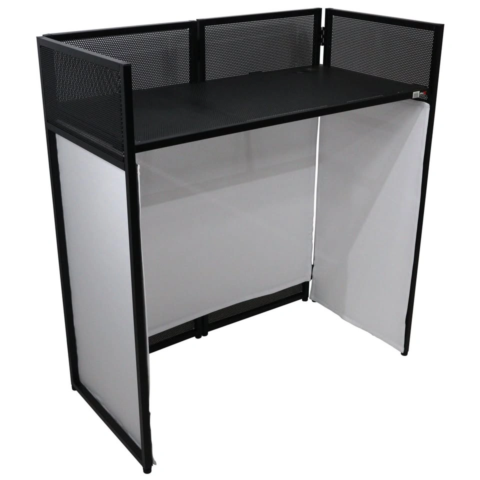 ProX Vista DJ Booth Facade Table Station (Black) – Like New - photo 3