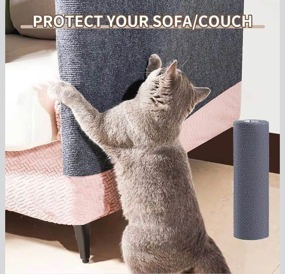 DIY Cat Scratch Pad Self-Adhesive (White)-11.8”*39.3" - photo 3