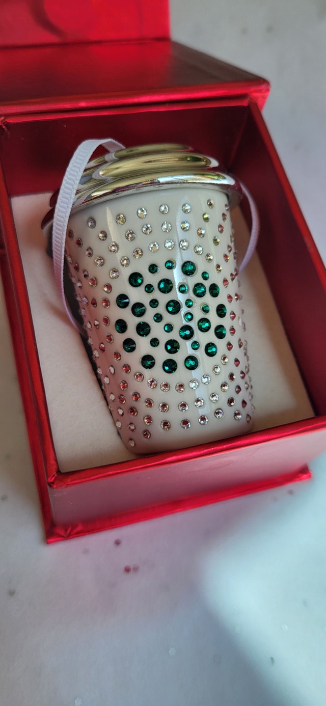 Starbucks Swarovski Crystal Ornament