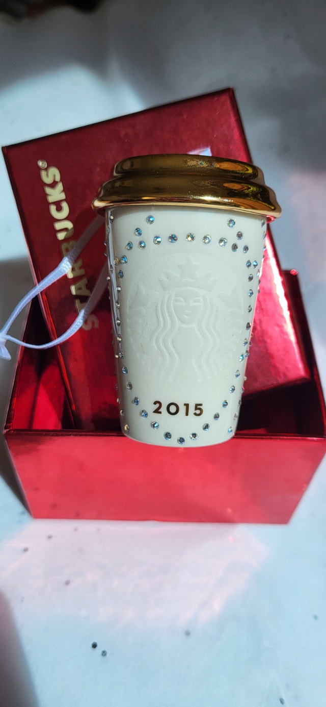 2015 Starbucks Swarovski Ornament