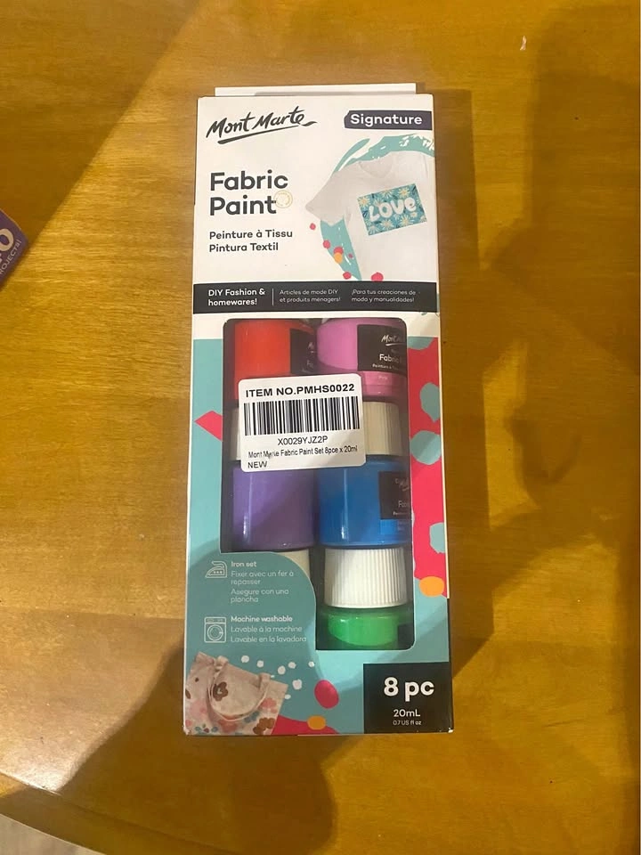 Brand new fabric paint