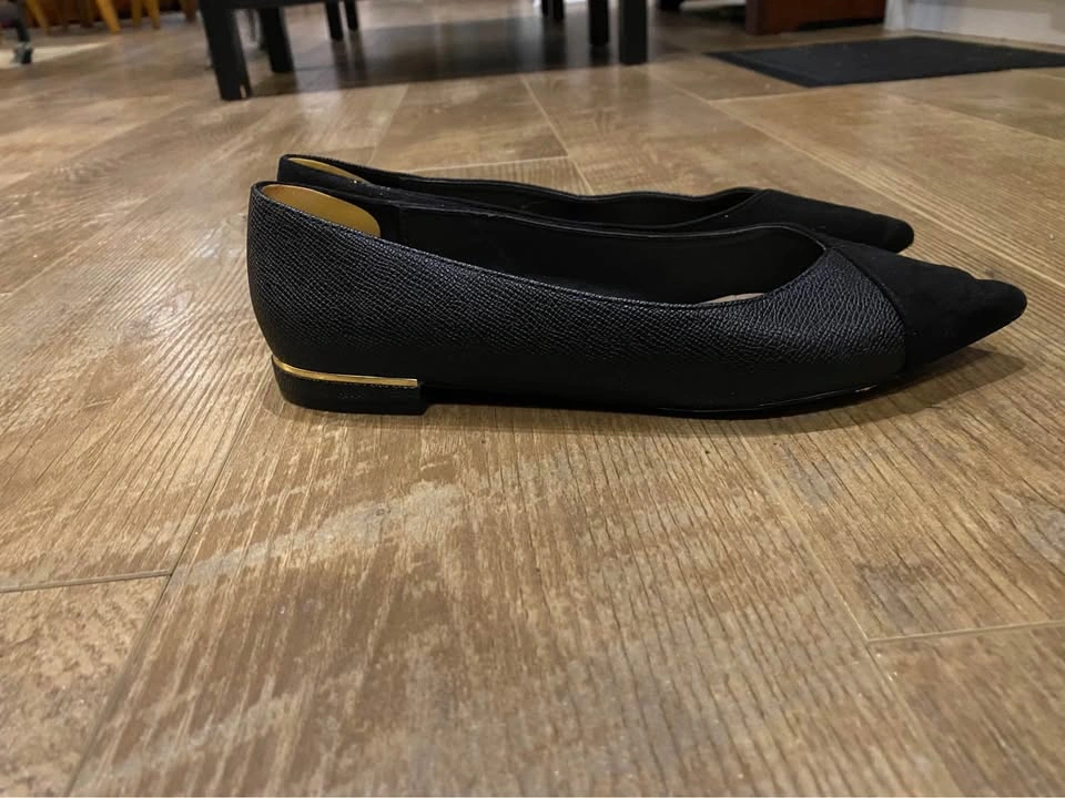 Aldo suede and leather ballet flats (size 8) - photo 3