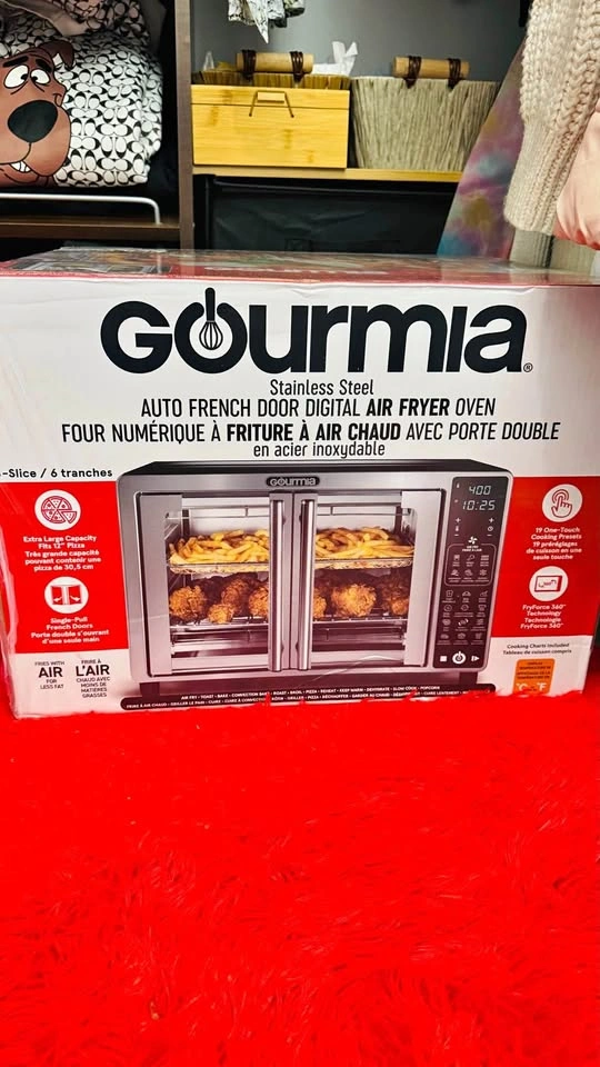 Gourmia Stainless Steel Air Fryer oven
