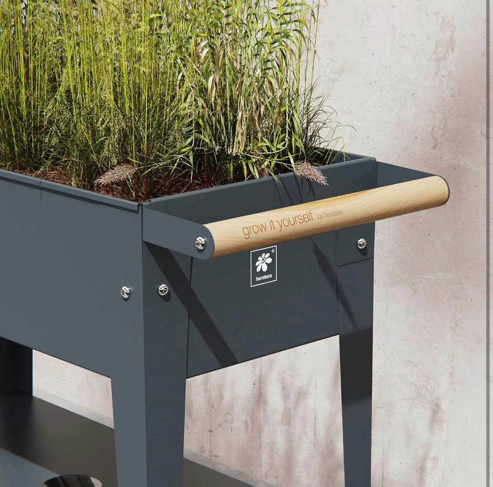 Brand New Outdoor Garden Planter Cart with Wheels and Handle - photo 4