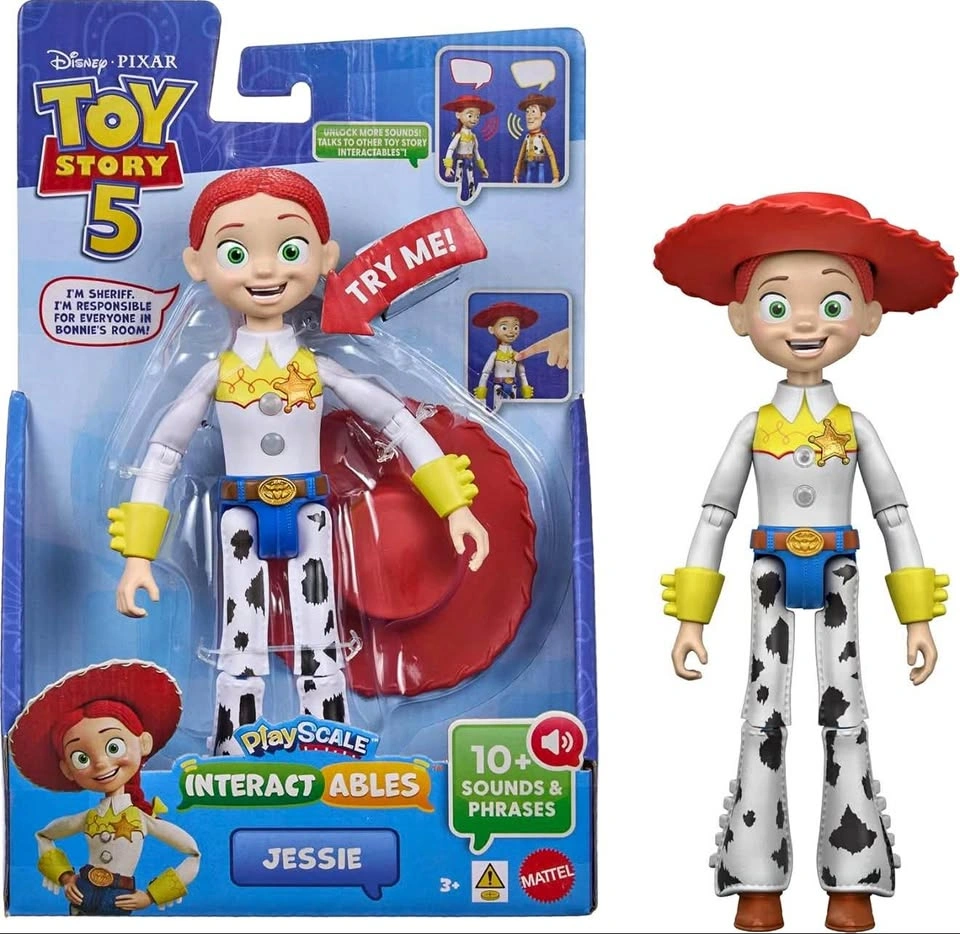 Brand New Disney Pixar Toy Story 5 Jessie Interactive Figure