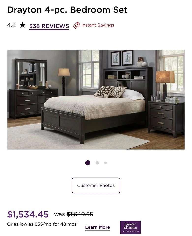 Drayton 4-PC BEDROOM SET