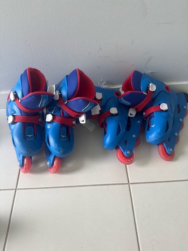 Oxelo Inline Skates and Helmets