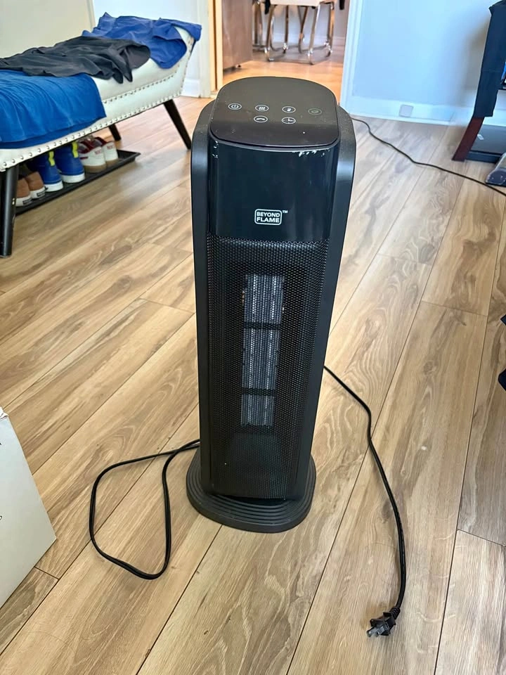 Beyond Flame Ceramic Tower Heater with Remote