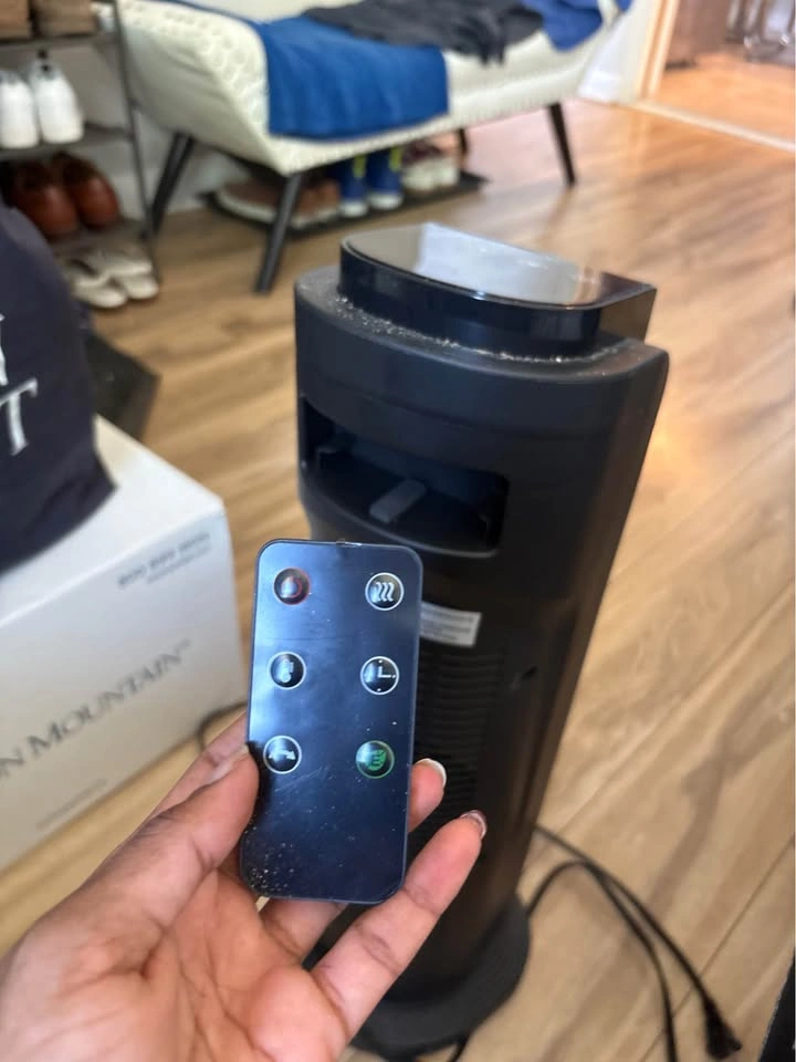 Beyond Flame Ceramic Tower Heater with Remote - photo 3
