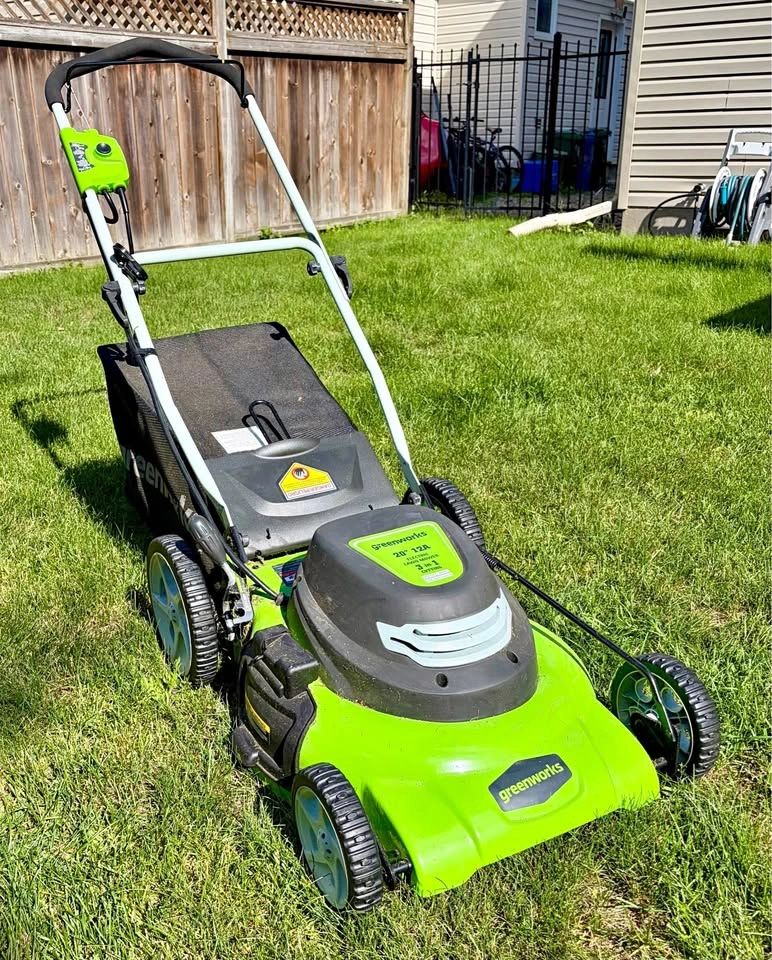 Greenworks Corded Lawn Mower