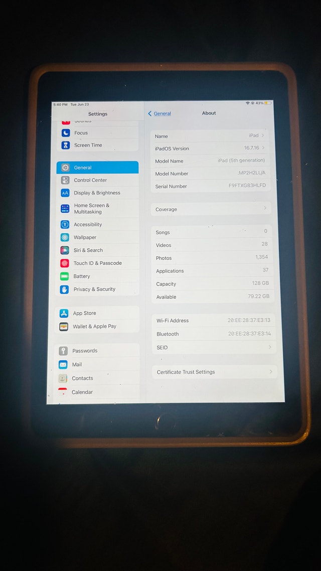 iPad (5th Gen)