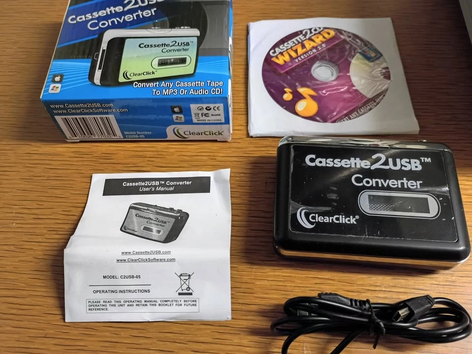 Two Cassette Tape to PC/USB Converters - photo 2