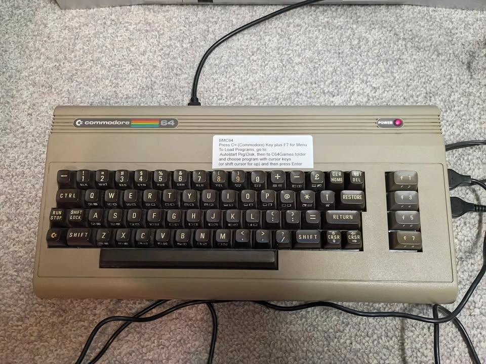 BMC64 Commodore Gaming System with Toshiba 20" CRT TV - photo 3