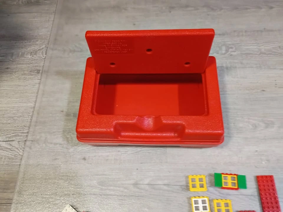 Lot of Two Small Vintage Lego Briefcases with Blocks - photo 5