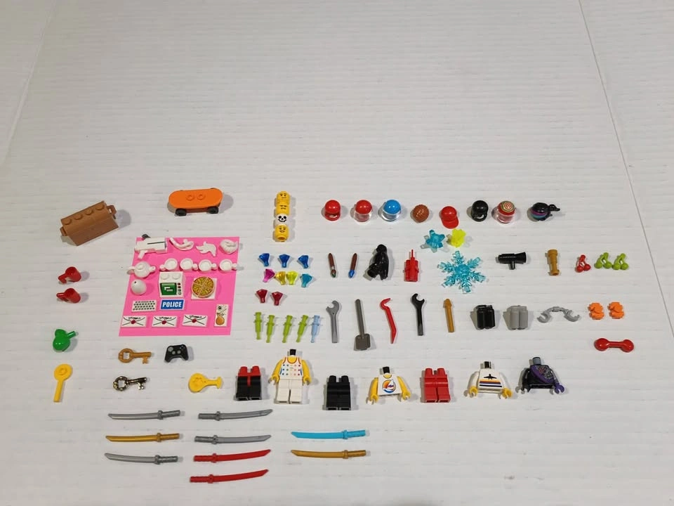 Lot of Lego Minifig Parts Accessories and Specialty Pieces