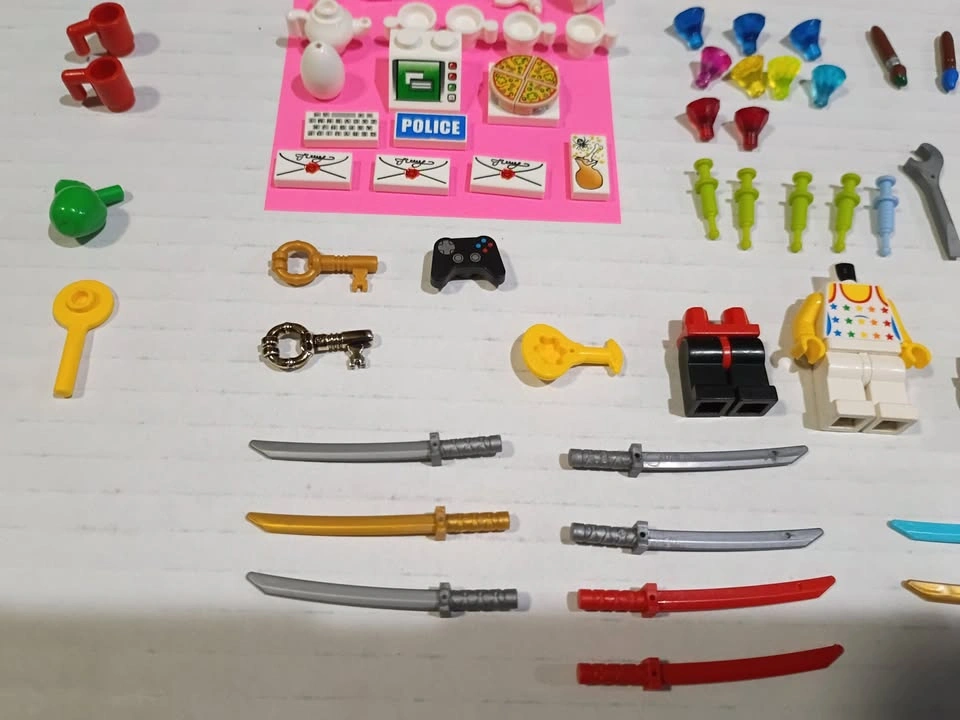 Lot of Lego Minifig Parts Accessories and Specialty Pieces - photo 2