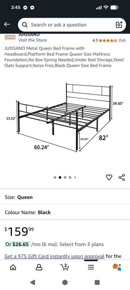 Queen Bed Frame image indicator(3)