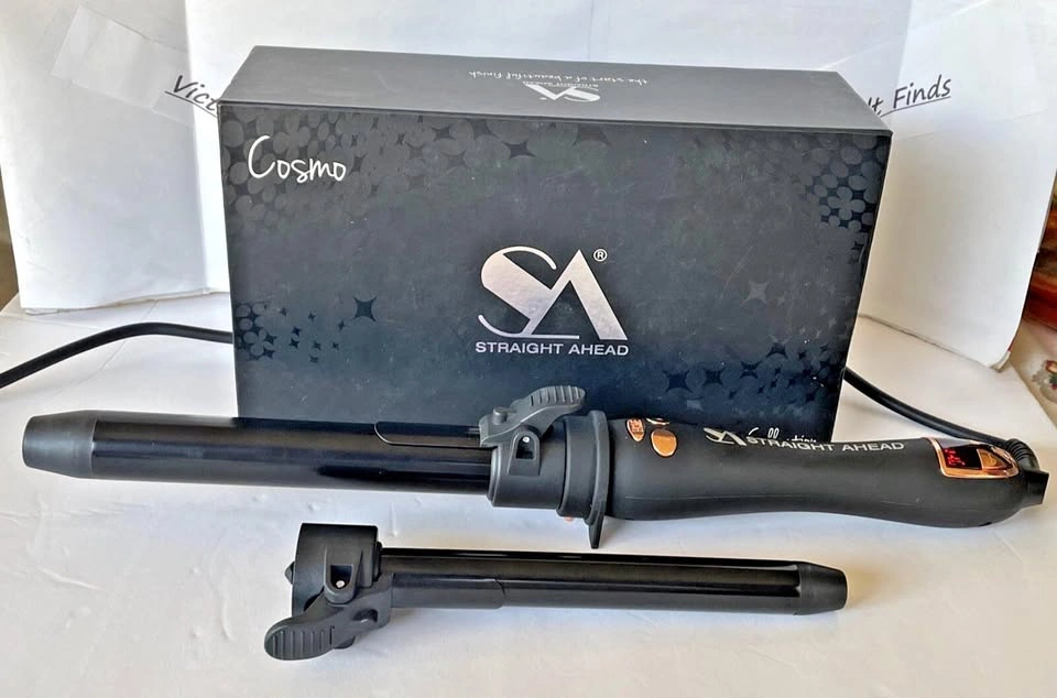 Straight Ahead Beauty Cosmo Automatic Rotating Curler set