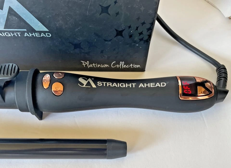 Straight Ahead Beauty Cosmo Automatic Rotating Curler set - photo 4