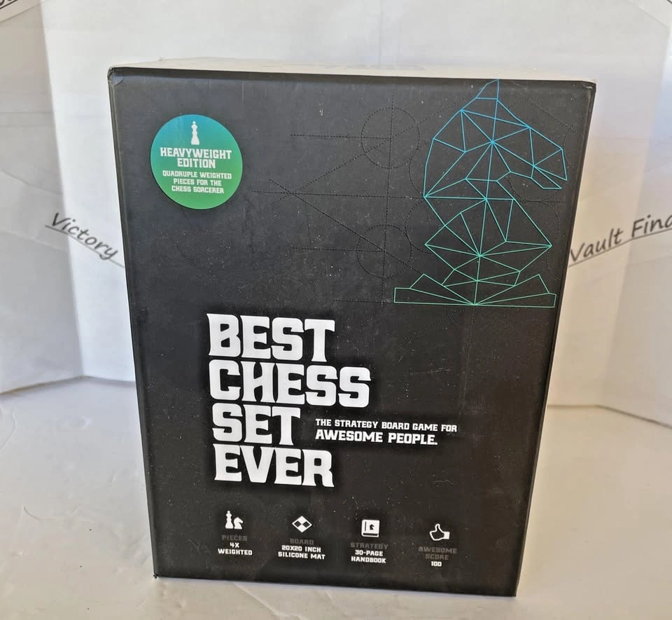 Best Chess Set Ever 4X Quadruple Weighted Tournament Chess - photo 2