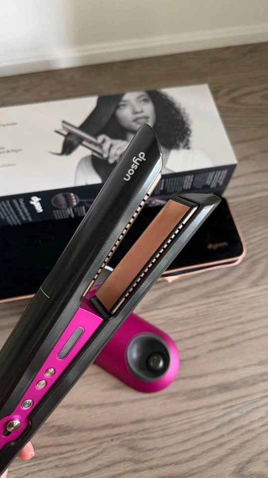 DYSON Corrale Cordless Hair Straightener / Nickel/Fuchsia - photo 3