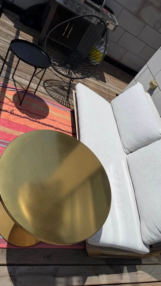 Outdoor Sofa CB2 + Cover - photo 3