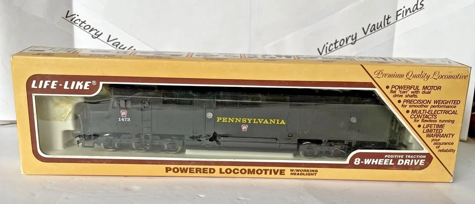 Life Like HO scale Pennsylvania Railroad Locomotive # 1473