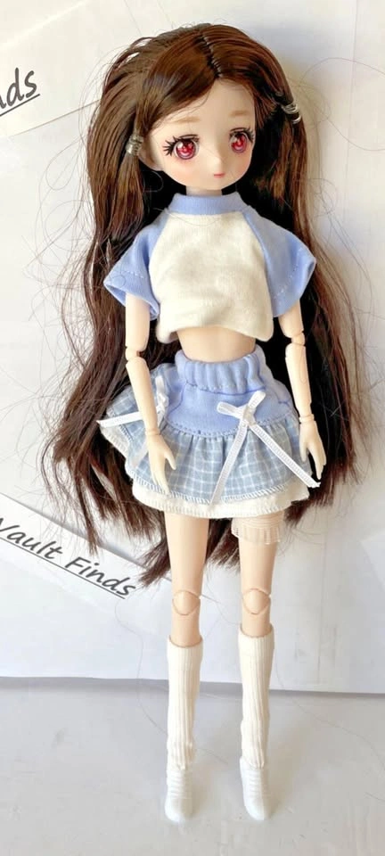 1/6 BJD Anime Doll Mechanical Jointed Custom Comic Face