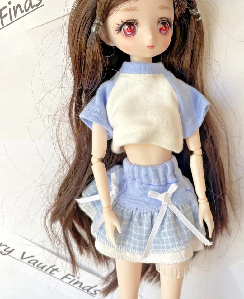 1/6 BJD Anime Doll Mechanical Jointed Custom Comic Face - photo 3