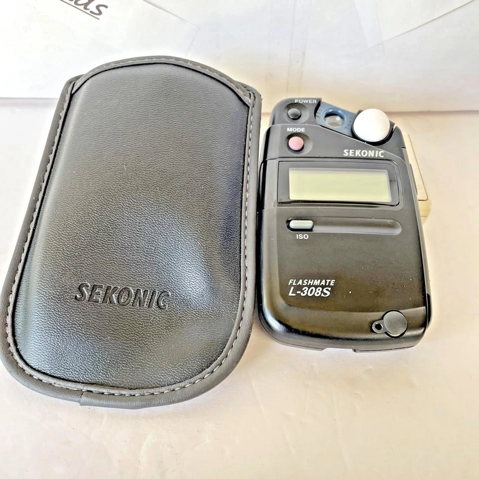 Sekonic L-308S Flashmate Digital Light Meter with Case