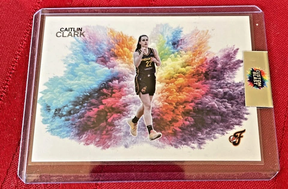 Custom Blast Fan Art Caitlin Clark CB-22 Basketball Card